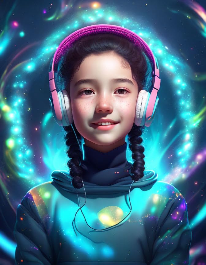 Affiches sur toile de jeune fille heureuse pour une décoration pleine de joie et d'ondes positives