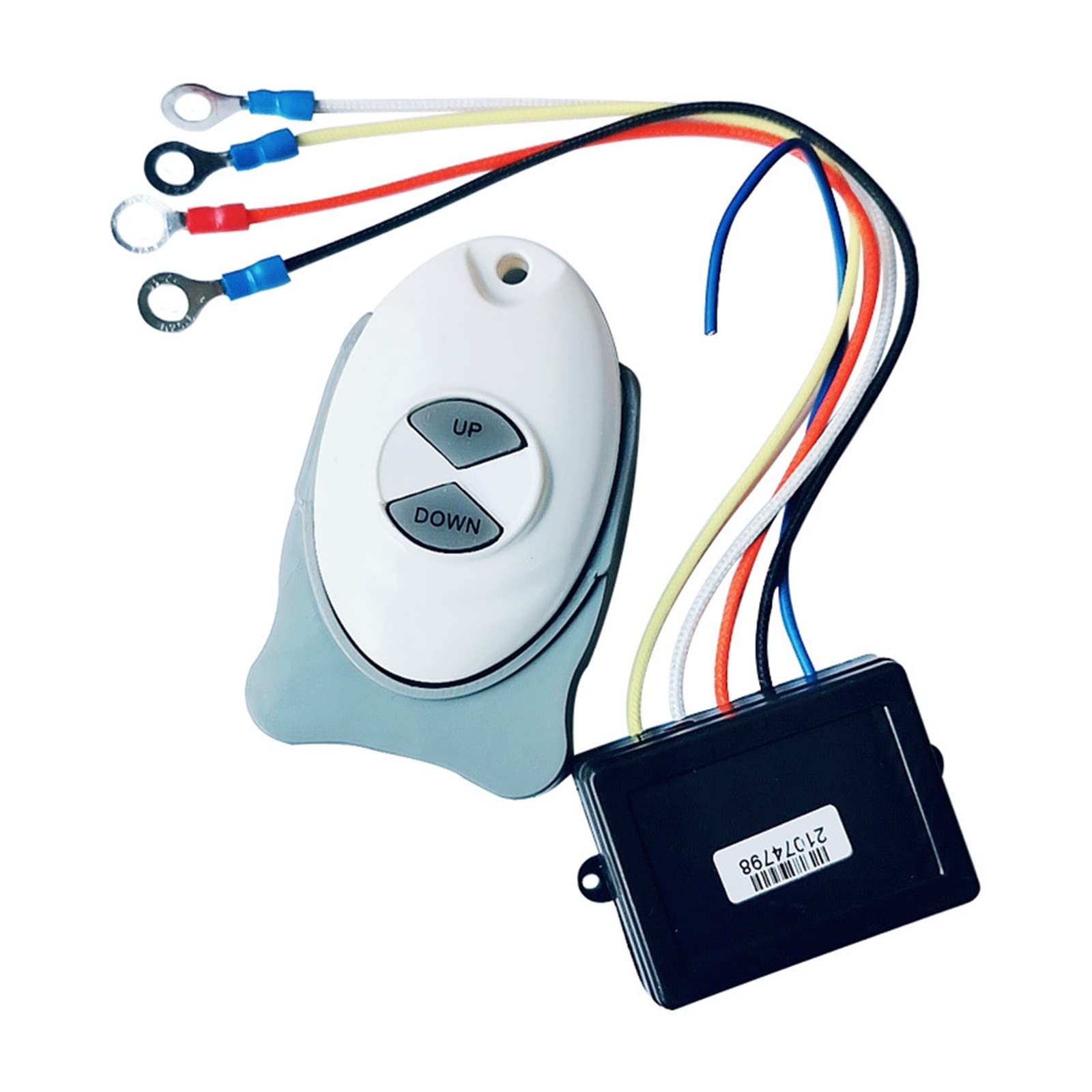 Kjueq One Color Winch Wireless Receiver Transmitter Windlass 1 Receiver 1 Launch Single Control Marine Hardware Switch Accessories