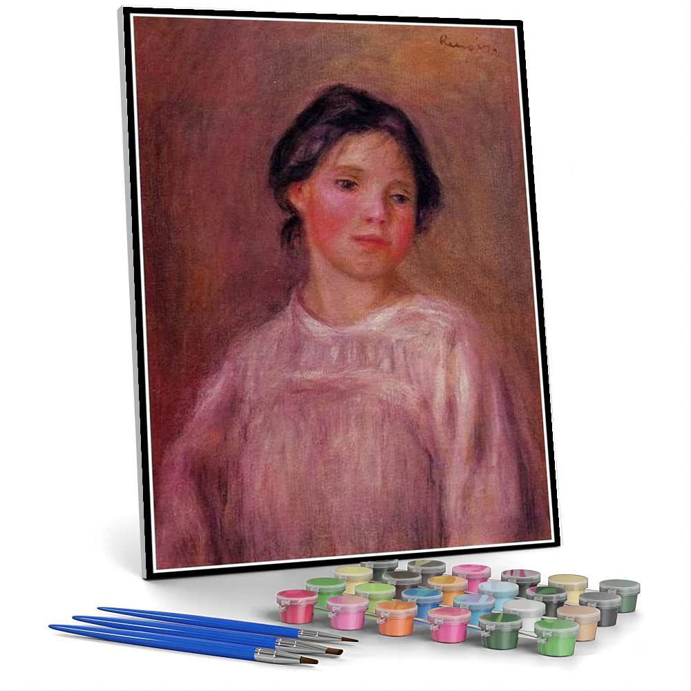 Amazon.co.jp: DIY数字油絵エレーヌ・ベローズ1908年オーギュスト