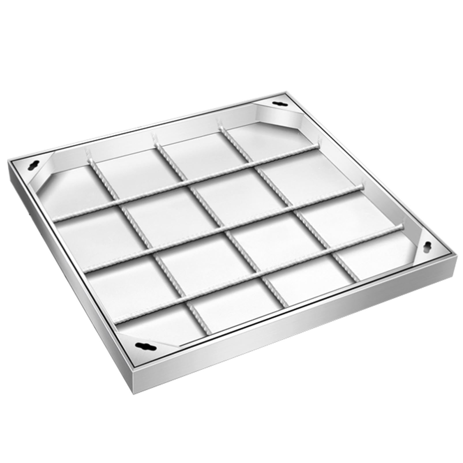 Stainless Steel Manhole CoverWaterproof Rain Lid for Sewer Pits & Septic Tank Inspection HeavyDuty Drainage Access Durable & CorrosionResistant