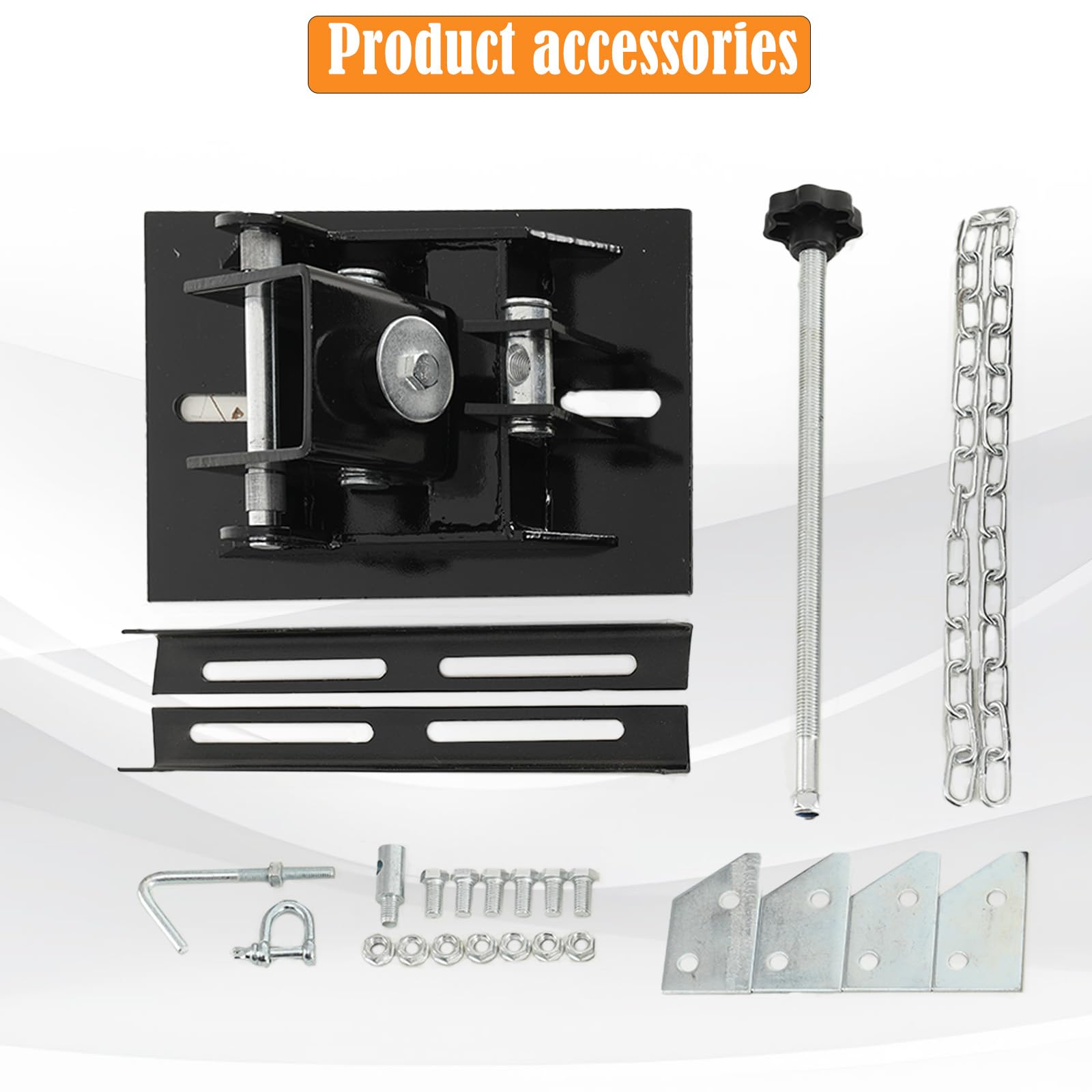 Adattatore Jack Trasmissione Regolabile 1/2 Ton Universale per Auto e Camion Leggeri