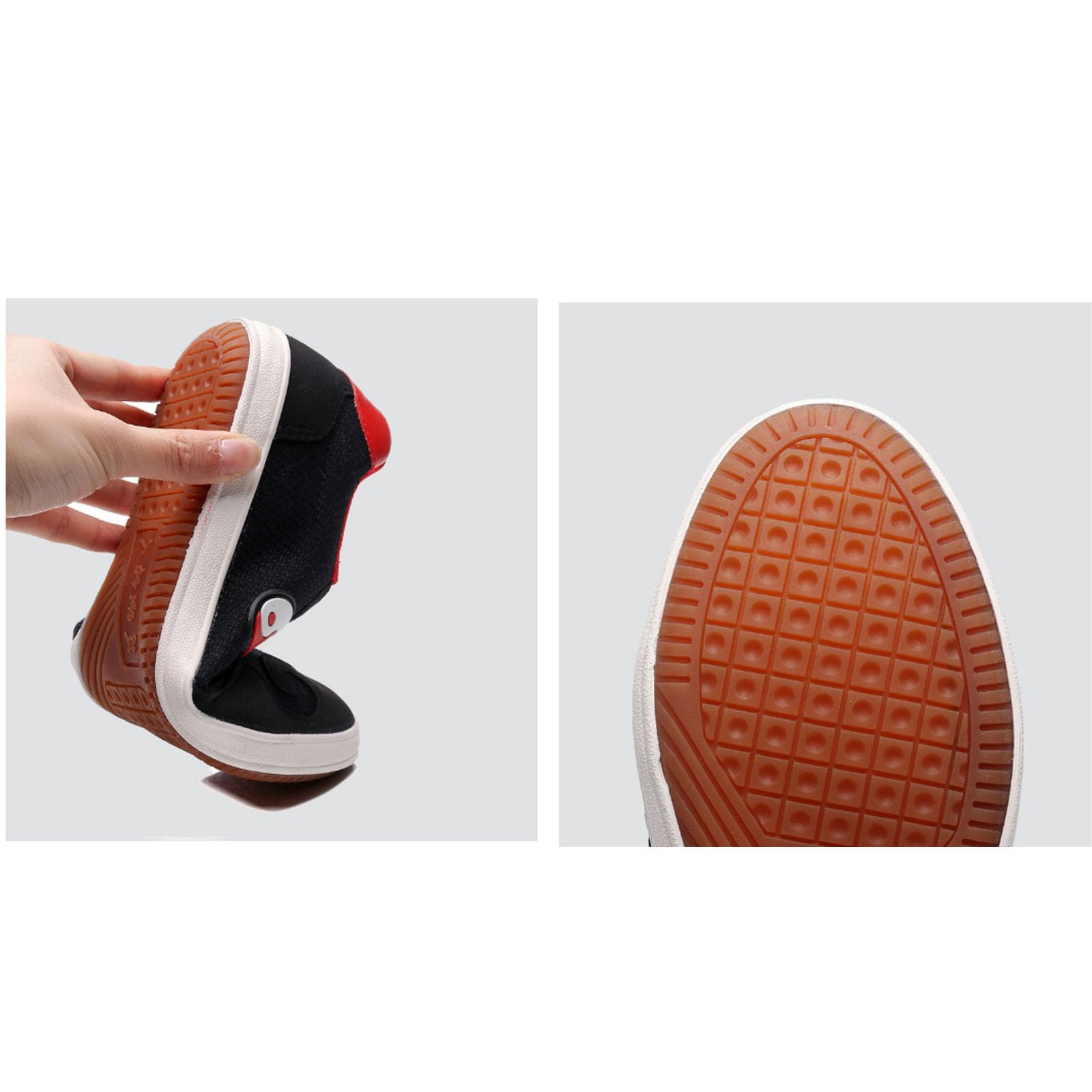Chaussures de Tai Chi pour Homme Femme, Chaussures Arts Martiaux Taekwondo Boxe Karaté Kung Fu, Non Slip Léger Canvas