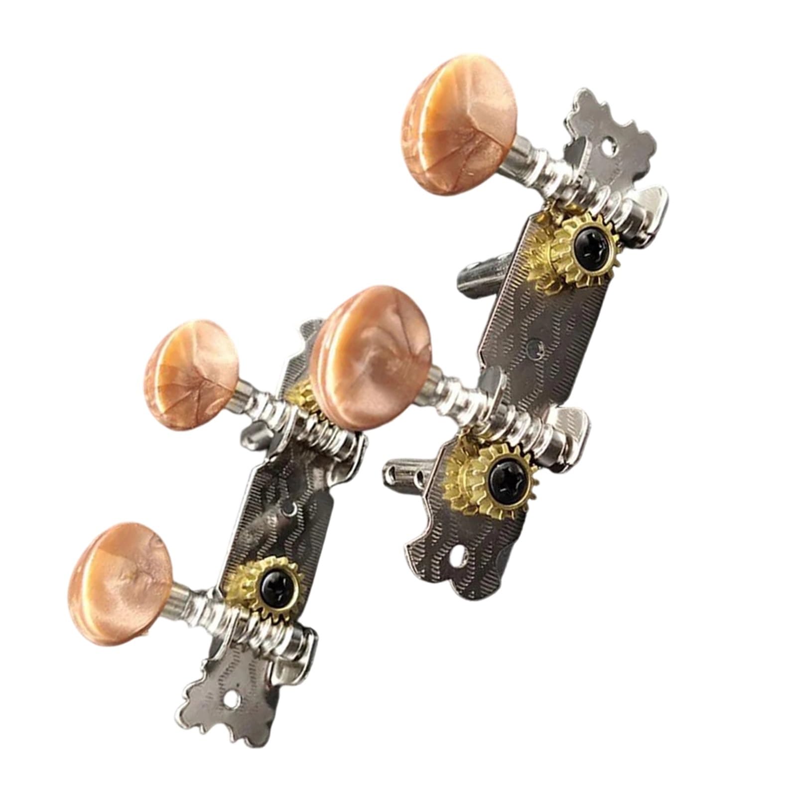 Akcesoria Do Pokręteł Do Strojenia Gitary Ukulele 4 Strunowe Kołki Do Strojenia Mini Gitara 2R2L Akcesoria Dla Początkujących