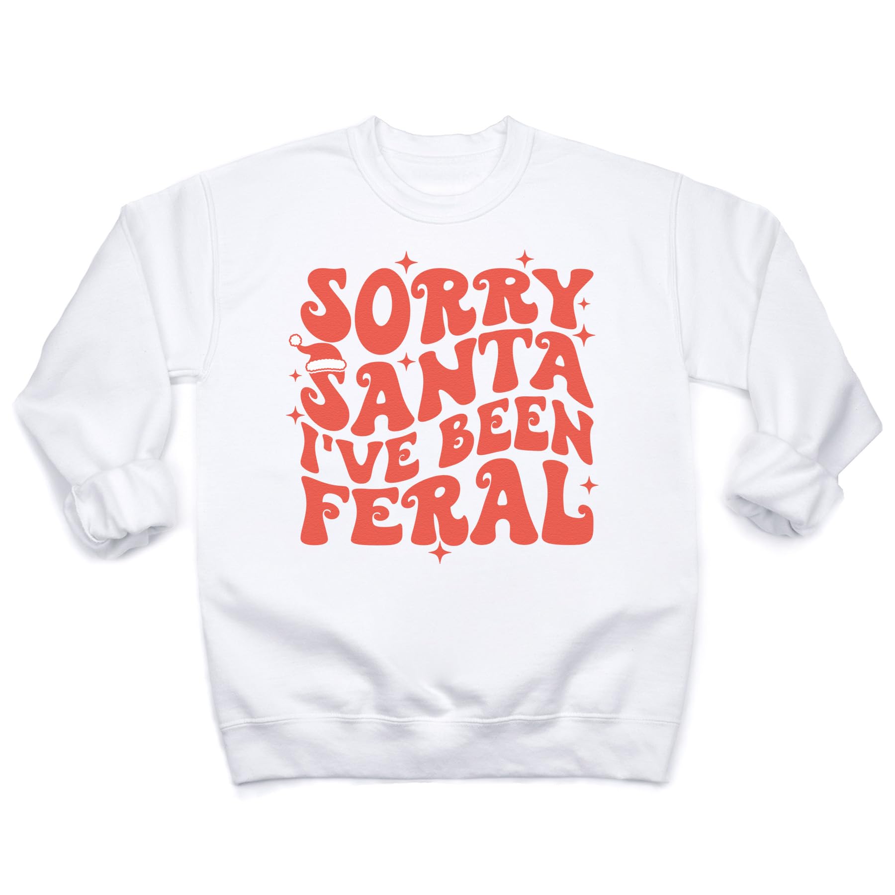 Sorry Santa I've Been Feral - Red Design - Baby & Kids - All Styles & Sizes