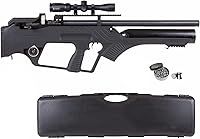 Vista 11 de Wearable4U Hatsan BullMaster, rifle de aire PCP semiautomático con paquete incluido