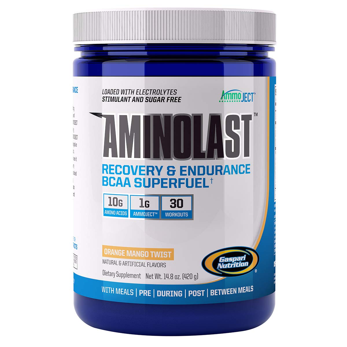 Gaspari Nutrition Aminolast 30 Servings Fruit Punch
