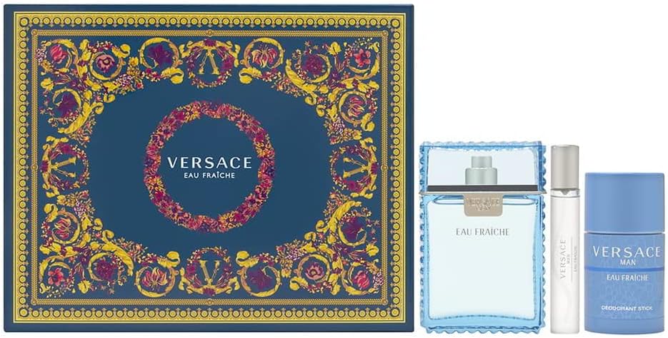 Versace Man Eau Fraiche Piece Gift Set: Eau De Liberia Ubuy