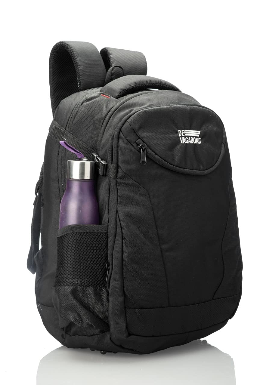 Devagabond Polyester Laptop Bag Alia(Black,35Ltr)