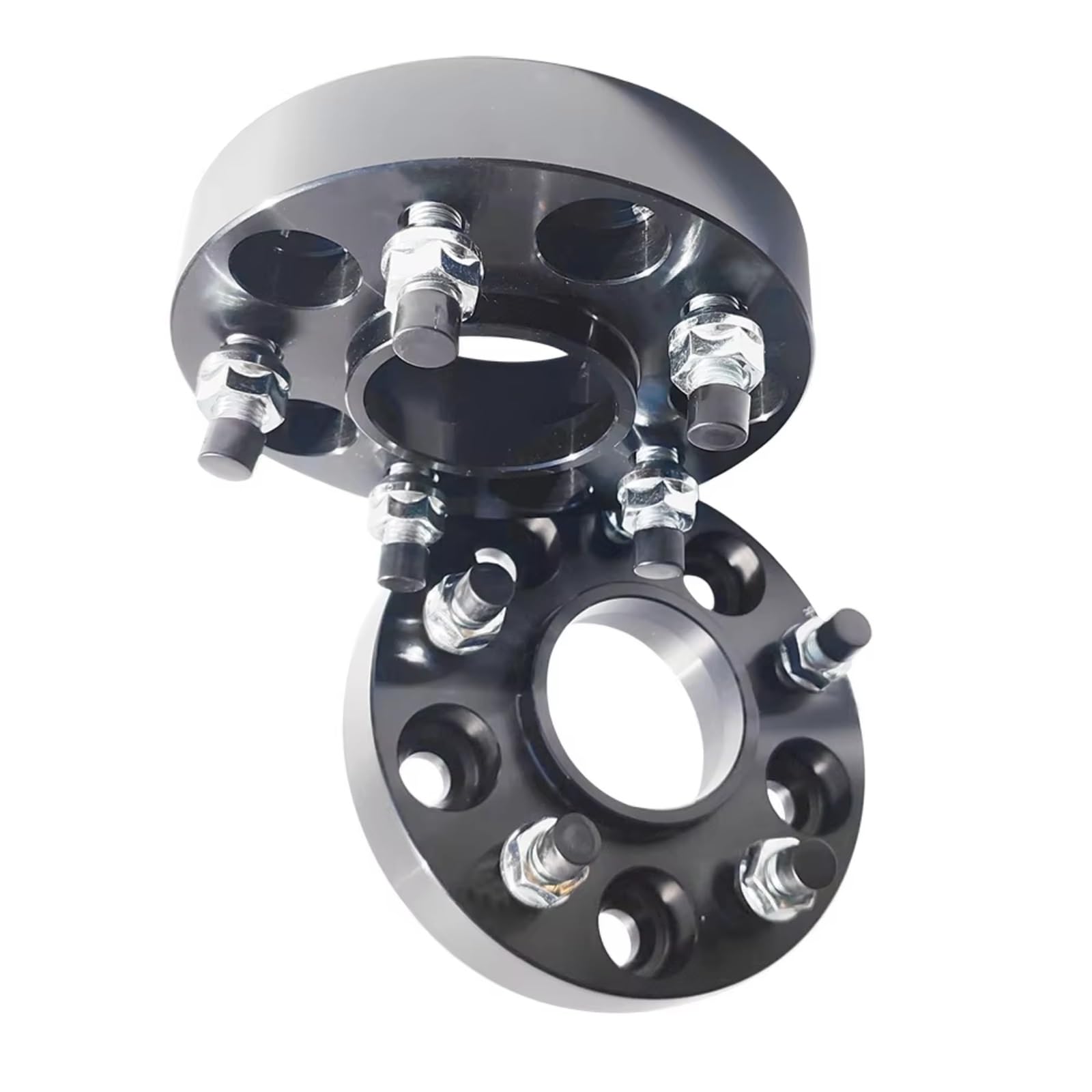 2PCS PCD 5X114.3 CB 60.1 25 Millimetri Hub Centric Adattatore Distanziatori Ruota Parti Automobili 12x1.5 Compatibile Con Toyota Per RAV4 Per Highlander Auto Distanziale ruota