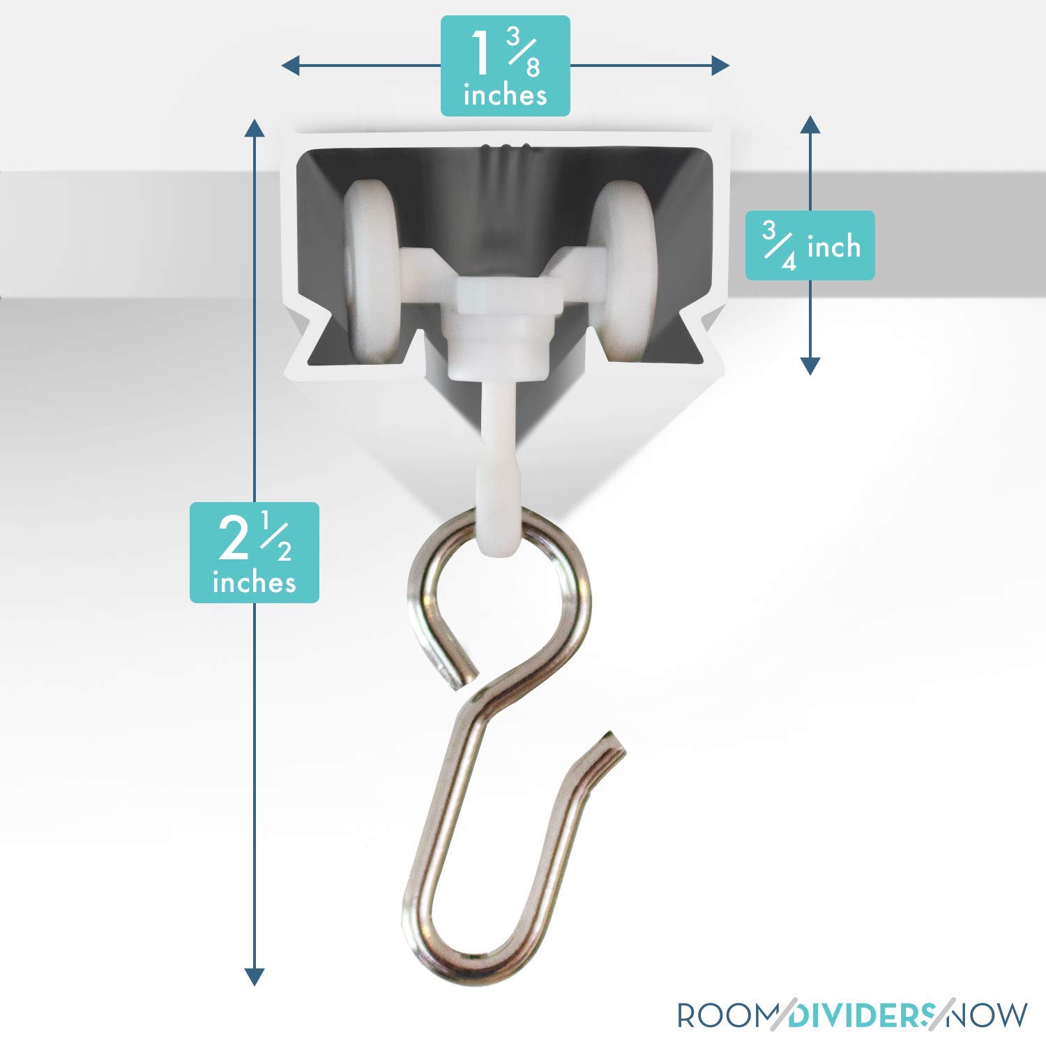 Room/Dividers/Now Ceiling Curtain Track Set Comes with Track, Roller