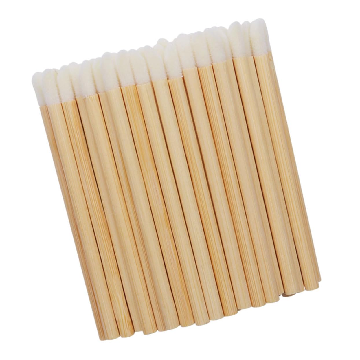 SOESFOUFU Professional Home Travel Use Lipstick Applicator Brush Set 100pcs Disposable