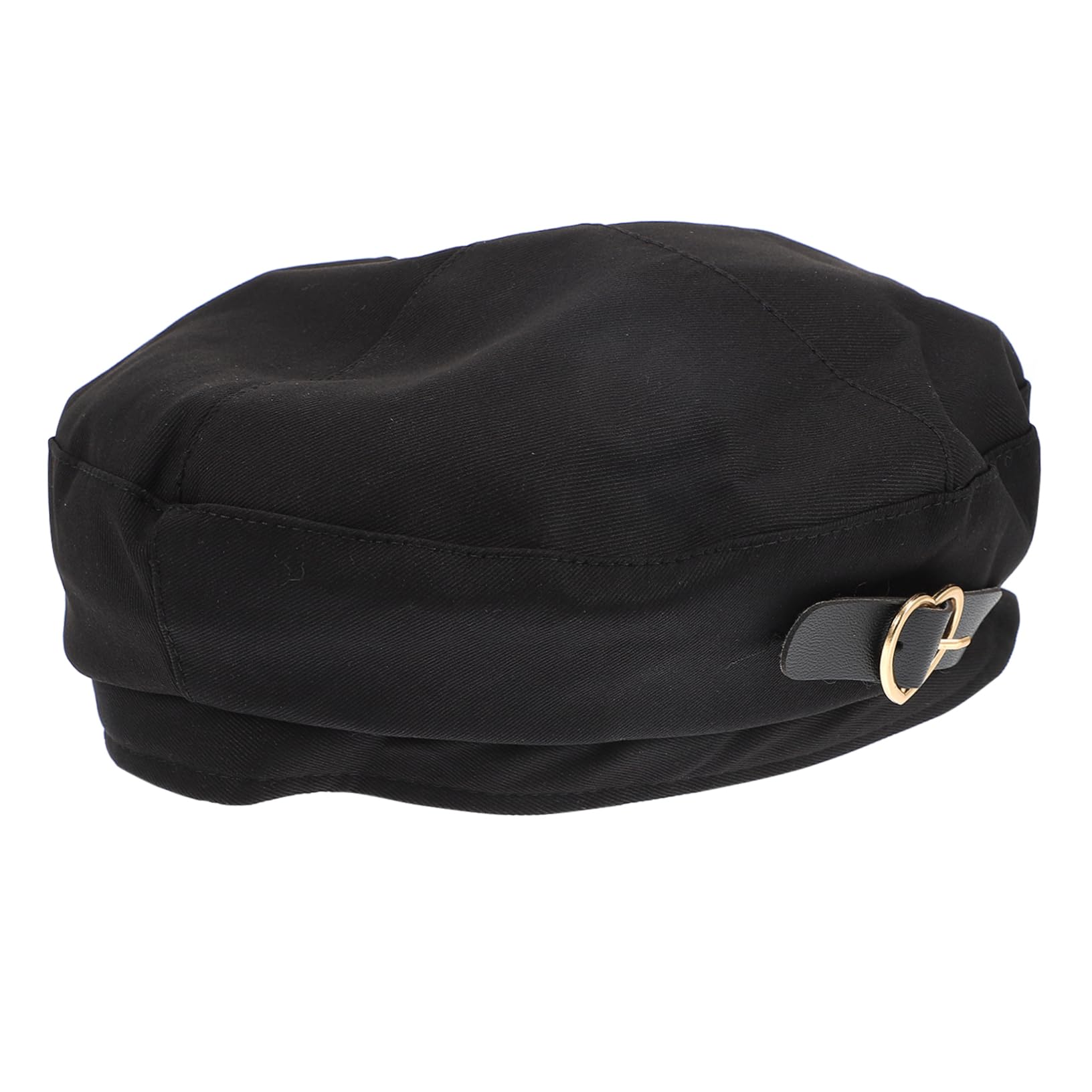 Healeved Vintage Beret Warm Hat Women's Beanies for Autumn Comfortable and Breathable Black