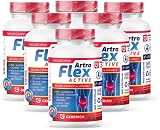 (6 Pacchi) ARTROFLEX ACTIVE | Integratore per il Benessere delle Articolazioni | Con Glucosamina, MSM, Condroitina, Collagene Marino, Vitamina C, Magnesio, Zinco ed Estratti Vegetali | 30 Capsule