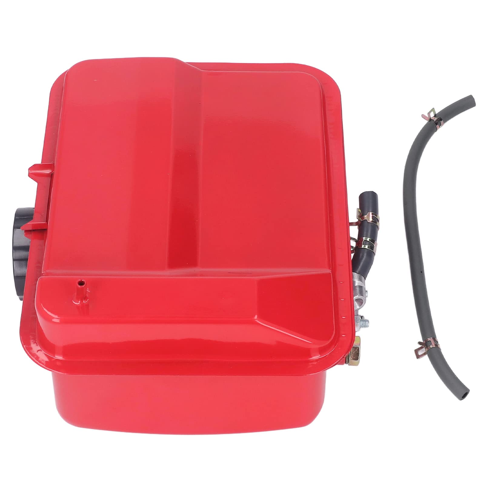 Topyond 5.5L Diesel Kraftstofftank Baugruppe, Leichte, Stabile Straßenschnitt Kraftstofftank Baugruppe, Kraftstofftank Mit Ölleitung, Dieseltank Für Dieselmotoren 186F, 188F, 192F, 195F
