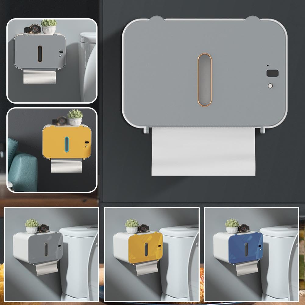 Dispensador Automático De Papel Higiénico Sin Contacto - Sensor Inteligente 2024, Ideal Para Baño Y Cocina