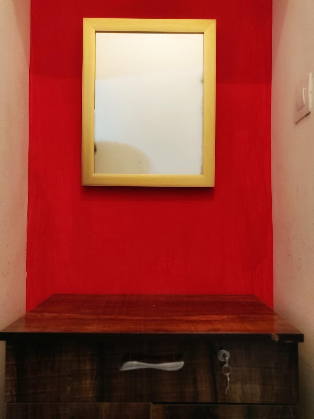 Buy AmazonBasics Rectangular Wall Mirror 41 x 51 cm Standard Trim