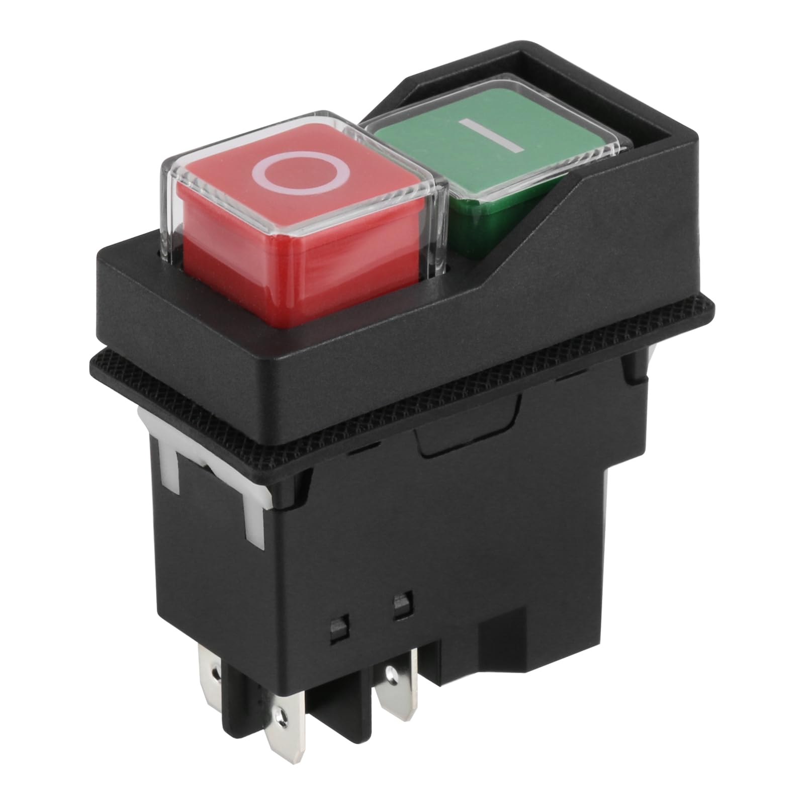 Belle Minimix Replacement Switch 240V – IP55 Rated On/Off Power Switch with Brake Function for Electric Cement Mixers – Double Pole Cutoff Safety