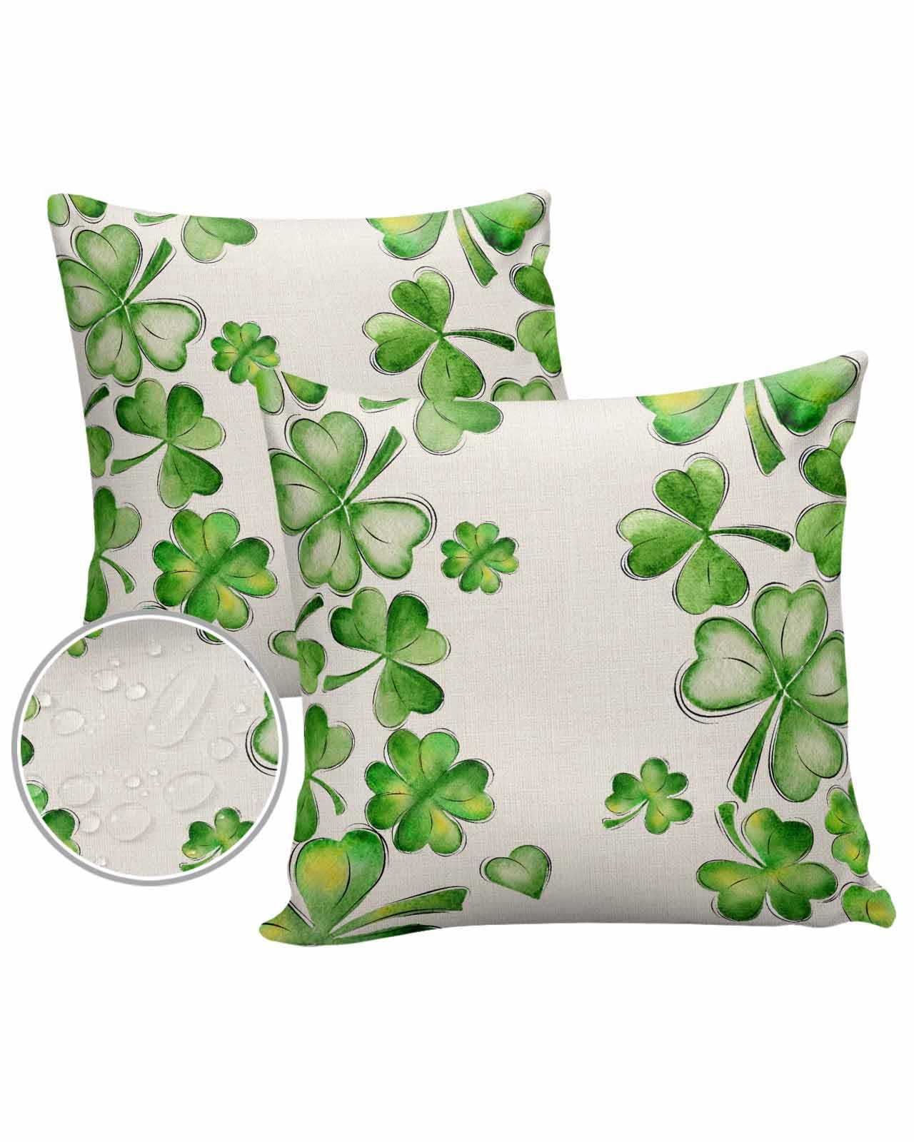 Outdoor Waterproof Throw Pillow Covers 16