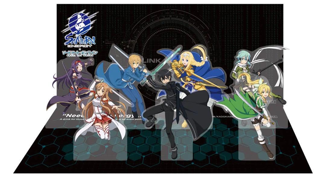 ソードアートオンライン × SAMURAI SAO アクリルジオラマスタンド