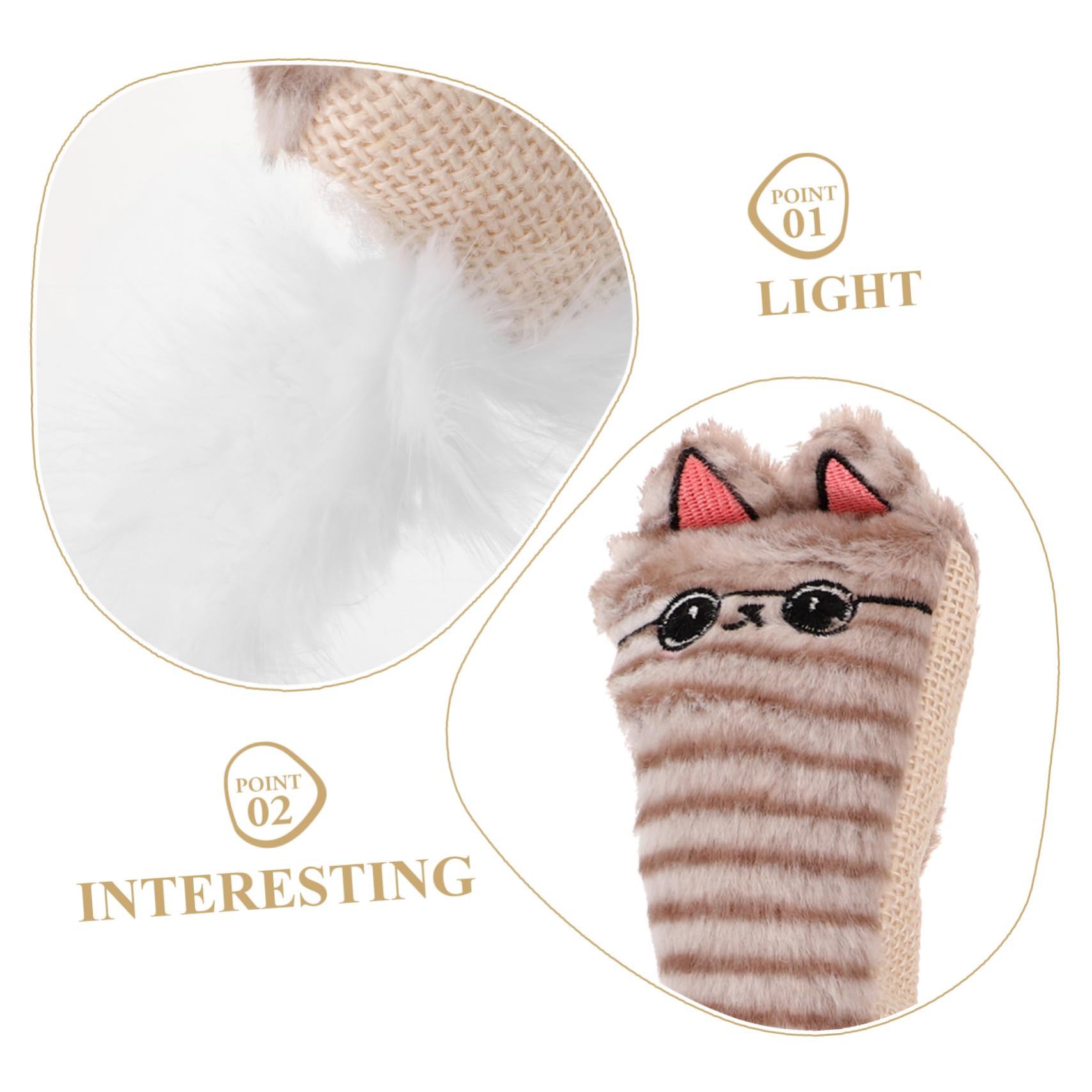 Jouet À Mâcher en Papier Sisal pour Chat Dintérieur
