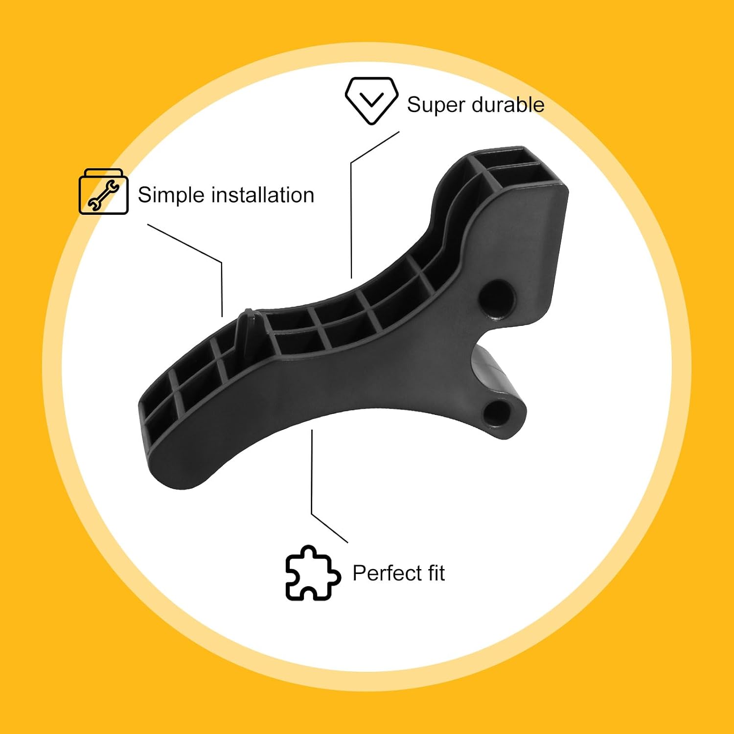 DW7231 Mounting Bracket for Dewalt Miter Saw Stand Replacement Clips Fits for Dewalt DW723 DWX723 DWX724 DW730 DWX725 Miter Saw Mounting Brackets (4-Pack)