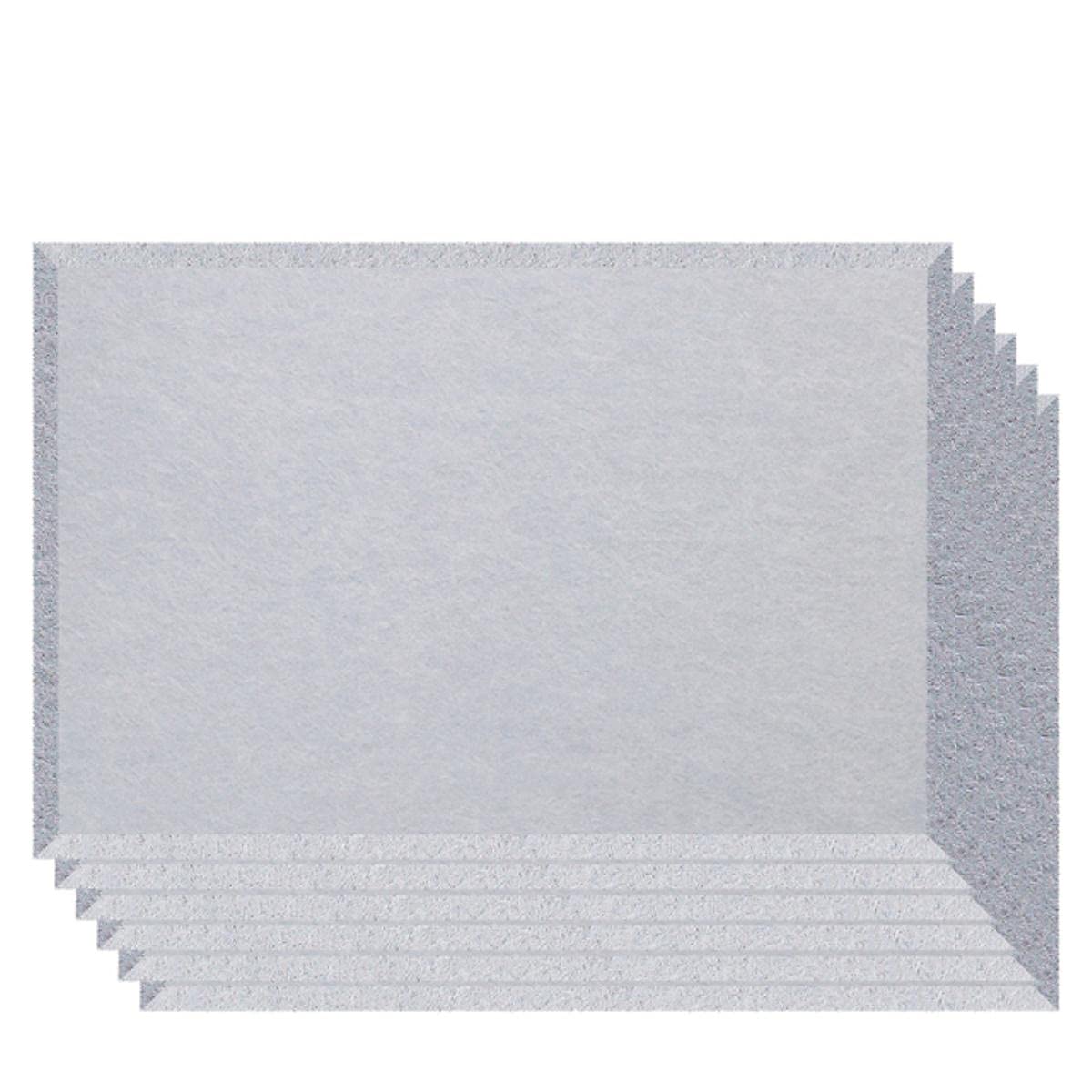 Panel acústico de aislamiento acústico, 6 piezas, aislador, estudio de música, insonorización, pegatinas de pared, grabación en casa/habitación, absorción de ruido-China, 33-gris ahumado, 0,8 cm d