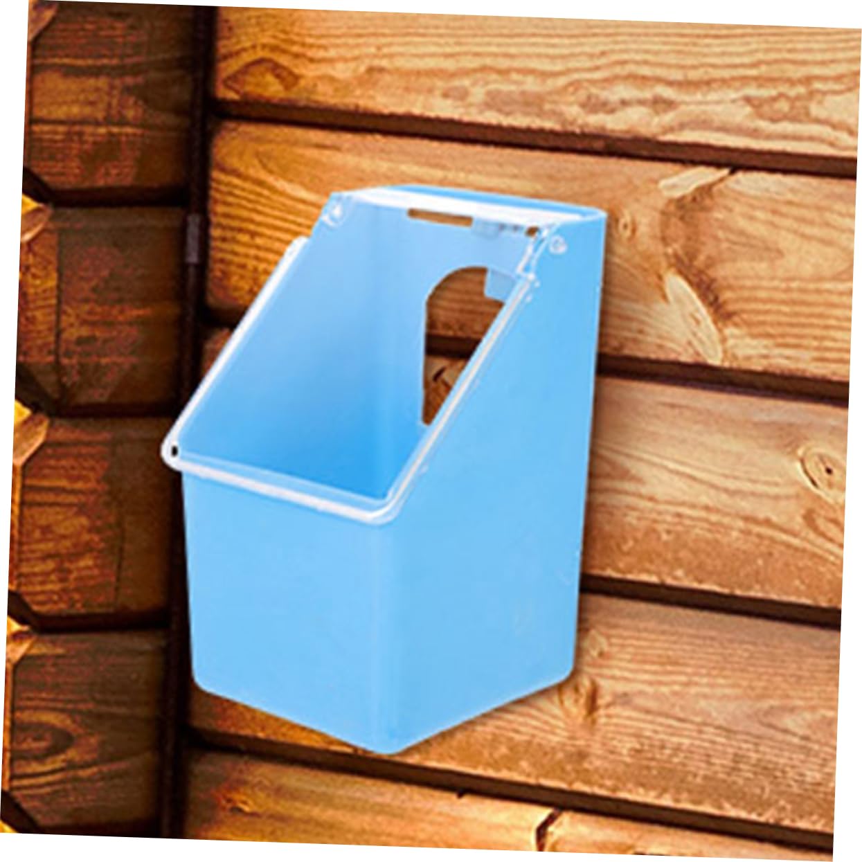 Milisten Lot de 4 mangeoires pour cage à pigeons, mangeoires pour cailles, mangeoires pour oiseaux - Distributeur de nourriture multifonction pour oiseaux