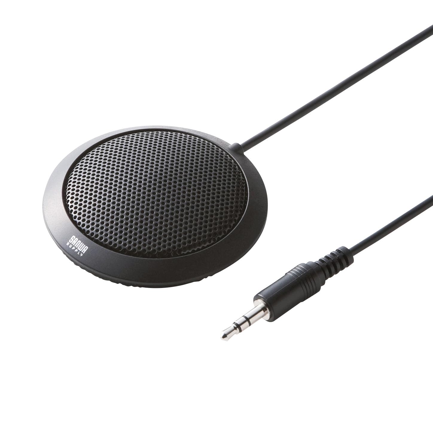 Amazon.co.jp: サンワサプライ(Sanwa Supply) フラット型PCマイク MM