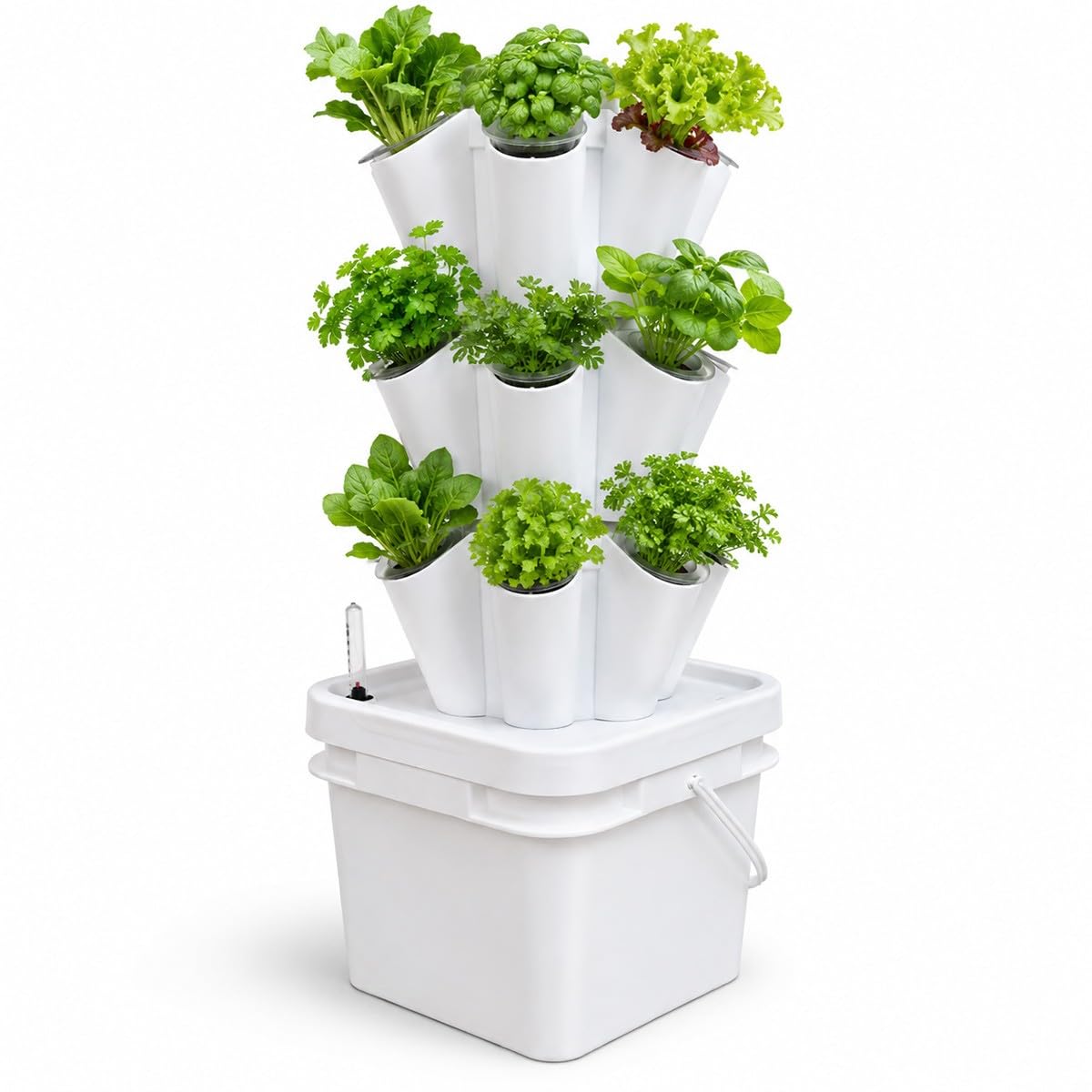 Baannaww Hydroponic Tower, 5 to 30 Holes Indoor Hydroponics Growing System