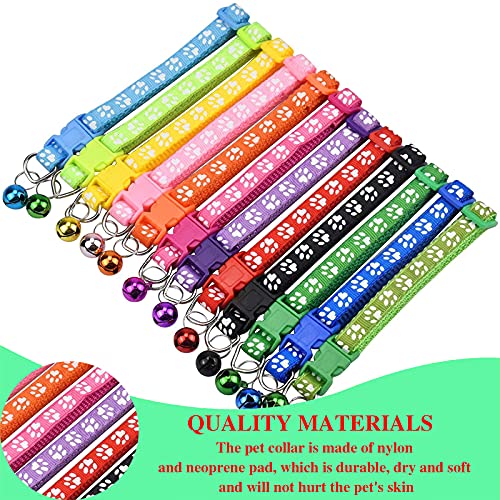 TAFAFTL 12 Pcs Collare Gatto, Collare per