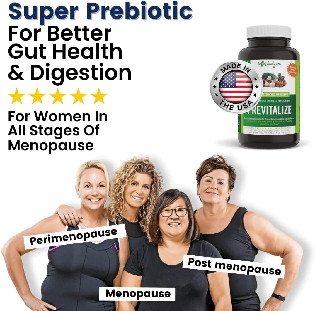 Previtalize | The Perfect Natural Prebiotic Complement to Provitalize - Formulated to promote digestion, metabolis, and overall gut health