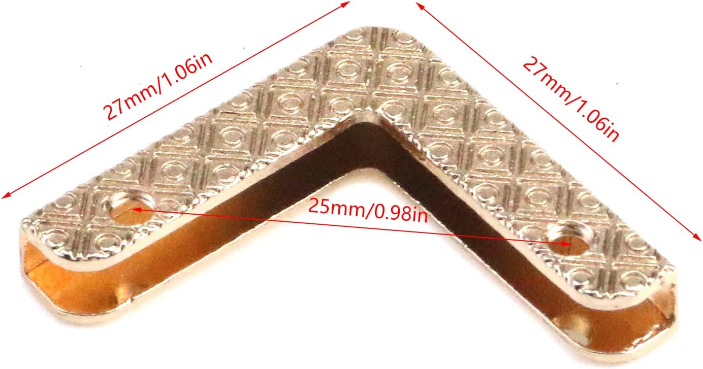 10pcs Metal Purse Corner Bags Handbags Clip Edges Bag Corner Clip