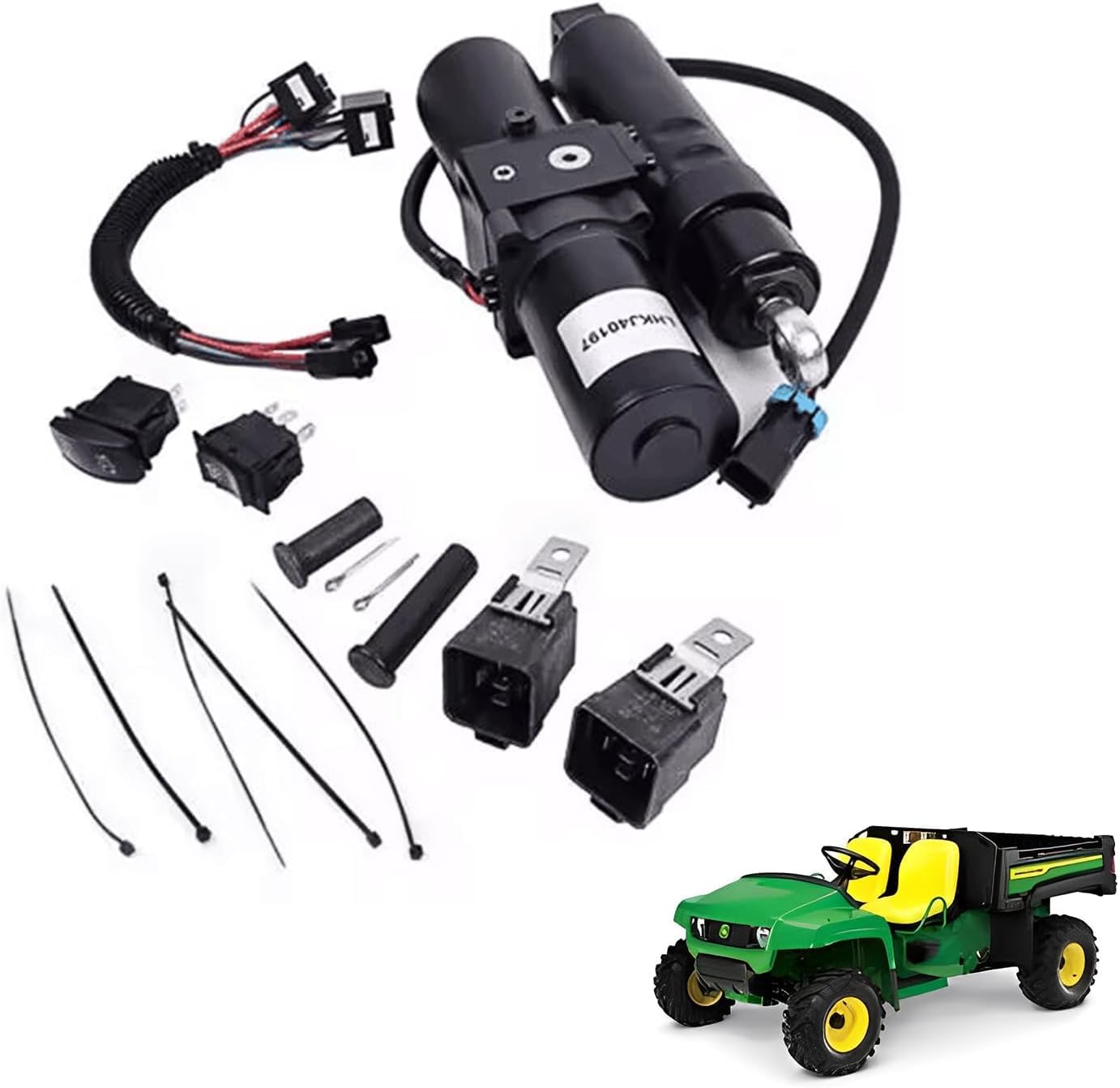 Teilelager 12V Cargo Box Power Lift Actuator Kit Compatible