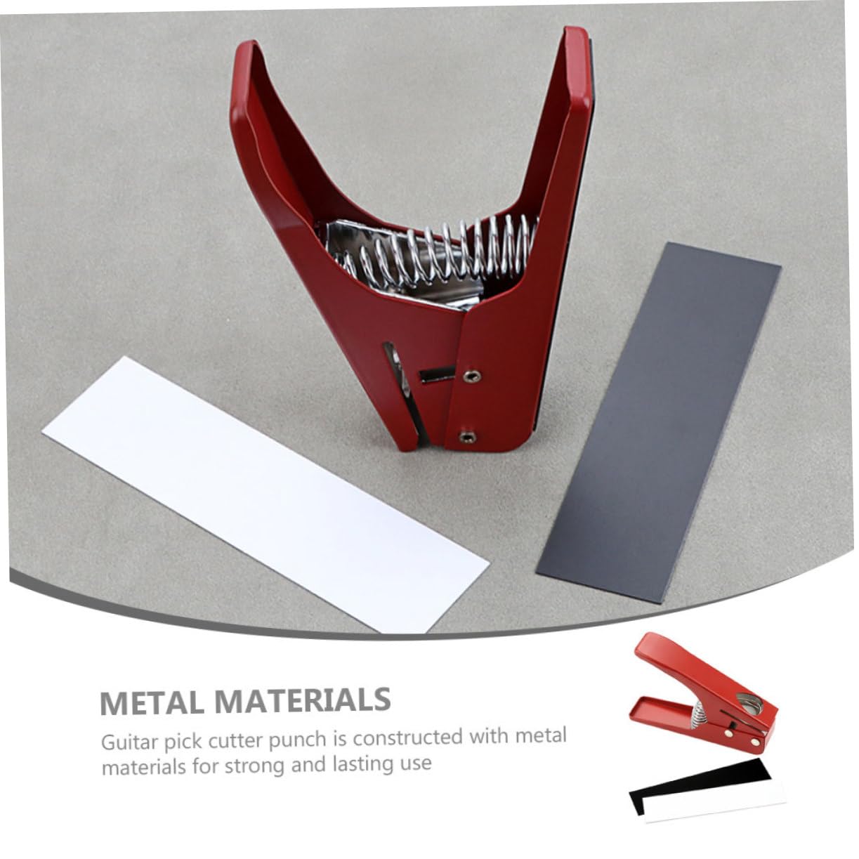 TOYANDONA Diy Gitarren-pick- Robuste Benutzerfreundliche Schneidemaschine Für Individuelle Gitarren-picks Für Anfänger Und Profis Langlebig Aus Gefertigt