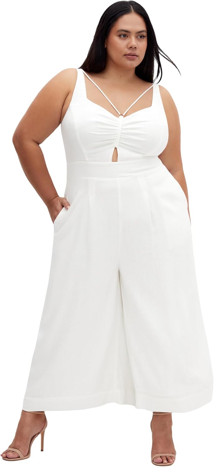 City Chic Women's Plus Size Jumpsuit - Ryann Wide Leg