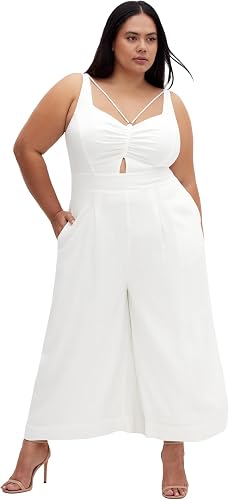 City Chic Women's Plus Size Jumpsuit - Ryann Wide Leg, 14