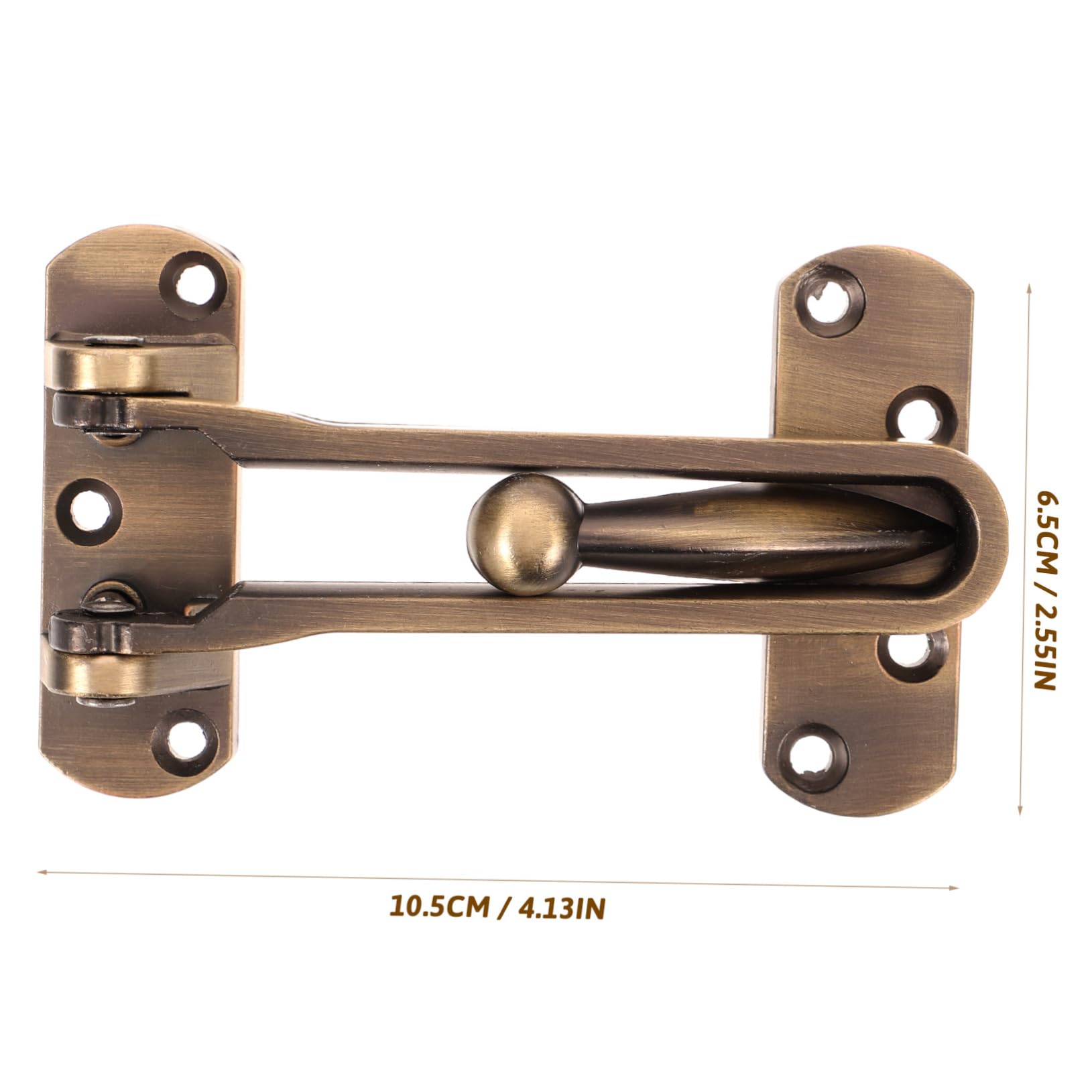 Cerradura de puerta,Pestillo de cierre multiusos,Cerradura de candado,Cadena de seguridad Hebilla de puerta Pestillo interior de puerta Pestillo de puerta delantera Cerradura de puerta interior Pestil