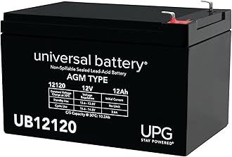 UPG Universal Power UB12120 12V 12AMP Battery