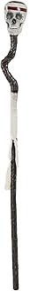 Dark Magic Cane Accessory Toy Voodoo Skull Staff
