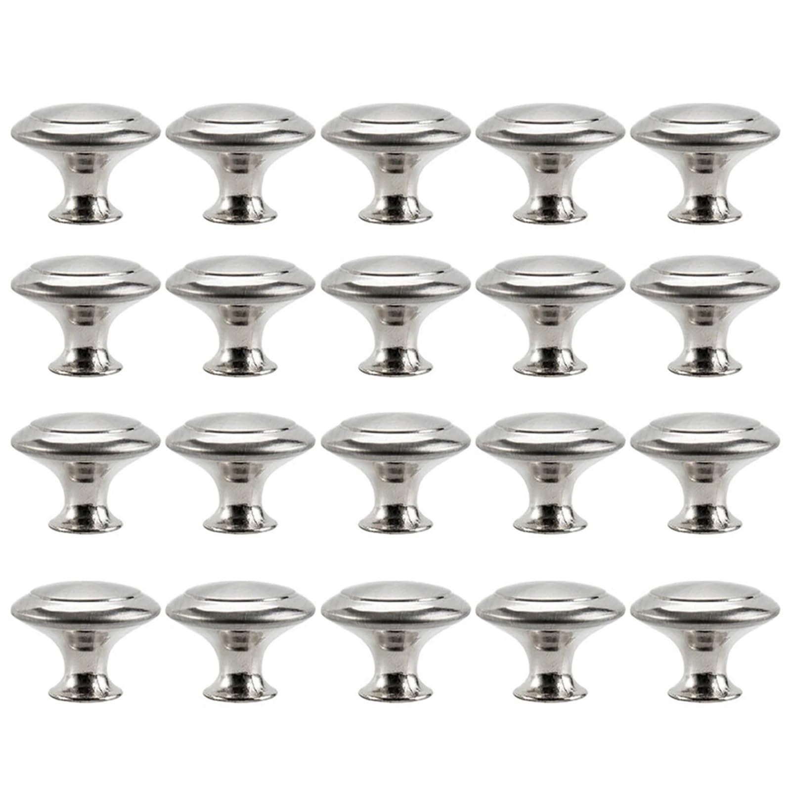 GIYXHU Cabinet Knobs Handle Stainless Steel Drawer Furniture Door Dresser Kitchen Bathroom Hardware Accessory for Cupboard(10PCS)