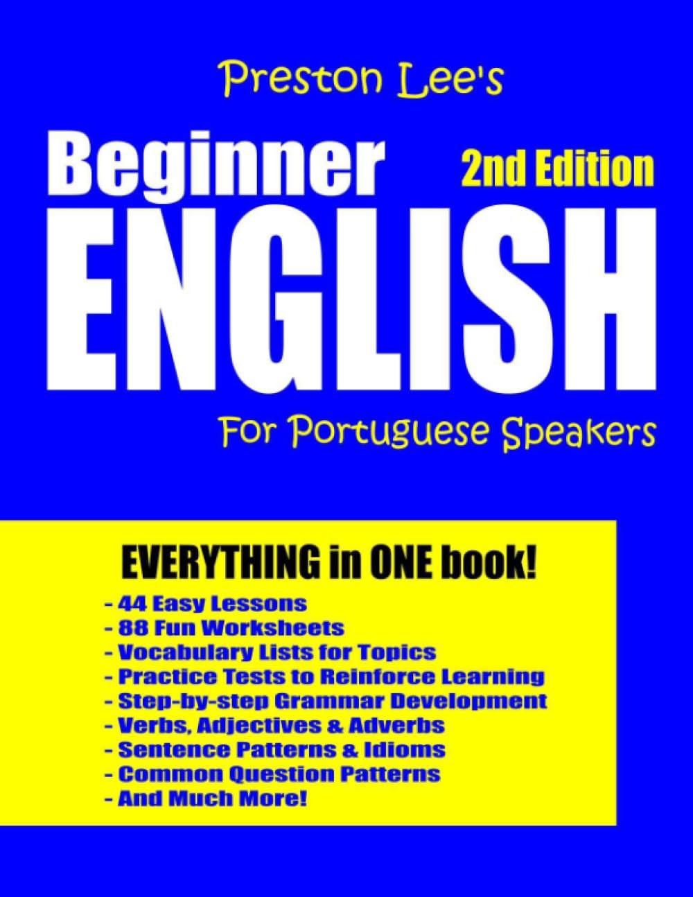 Preston Lee's Beginner English For Portuguese Speakers - 2nd Edition