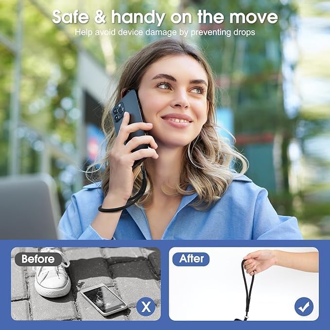 Image of AccuPrints Sumiko rotational Phone crossbody wrist lanyard 360 degree rotational parents