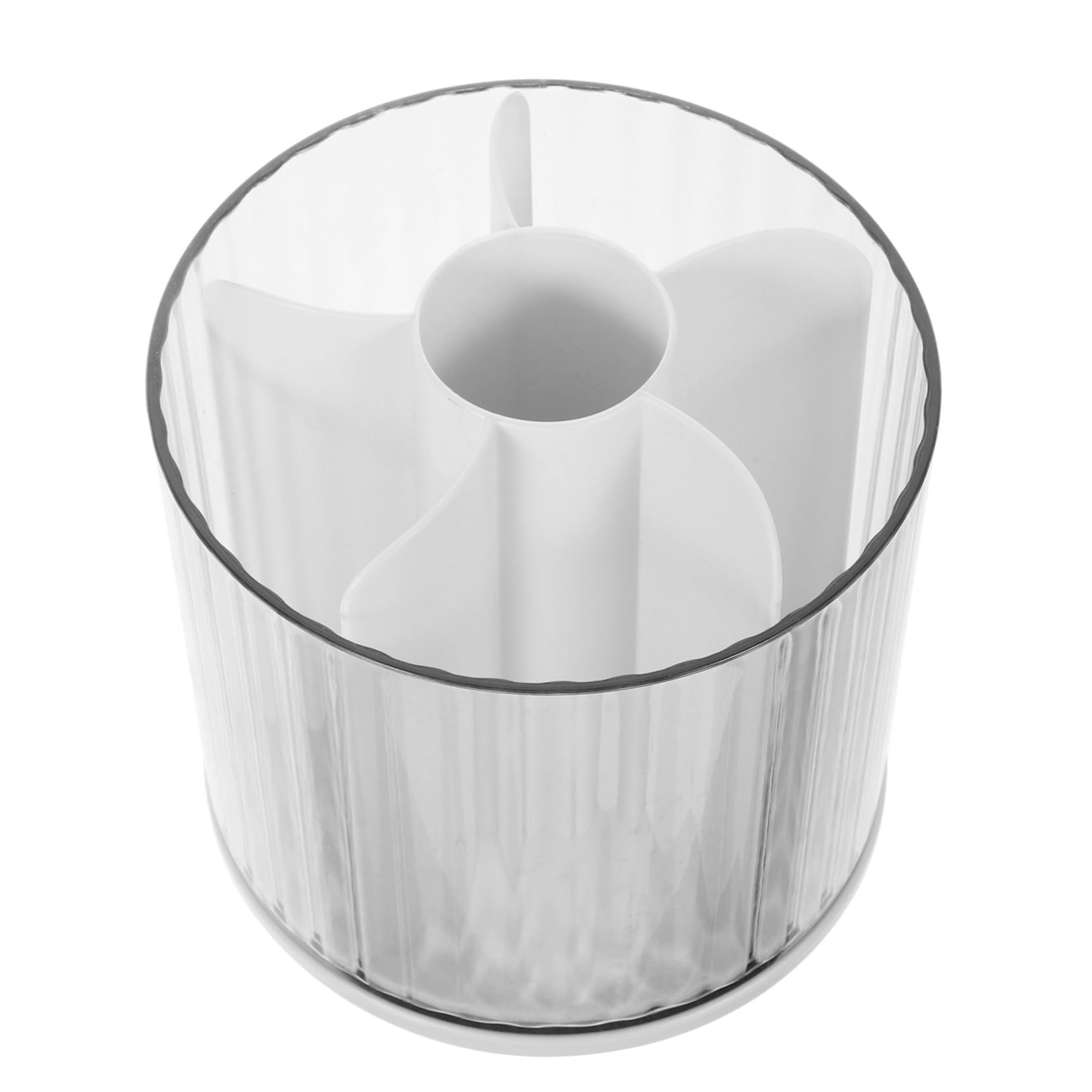 NUOBESTY 4pièces Organisateur De Bureau Rotatif Pour Pinceaux Cosmétiques Rangement Multifonctionnel Pour Maquillage Et Fournitures De Bureau Support Pratique Et Élégant Pour Commode