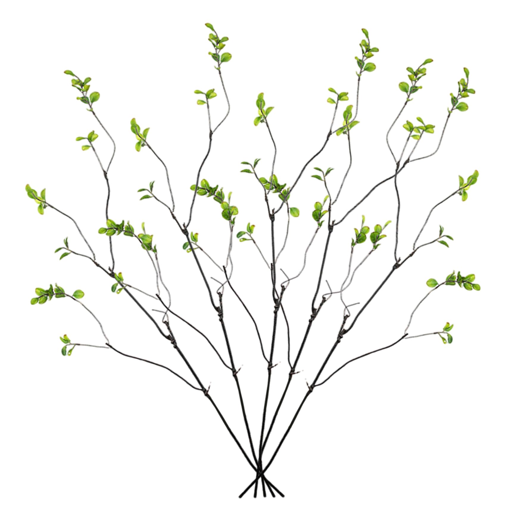 Uanqfegy Ficus Branches - 5PCS Realistic Touch Faux Greenery Stems