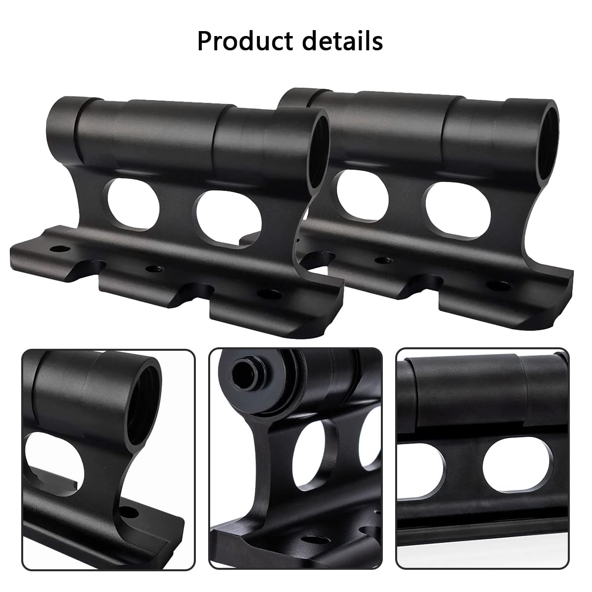 MUQZI Bike Fork Mount, Front Fork Holder Block Quick Release Thru Axle