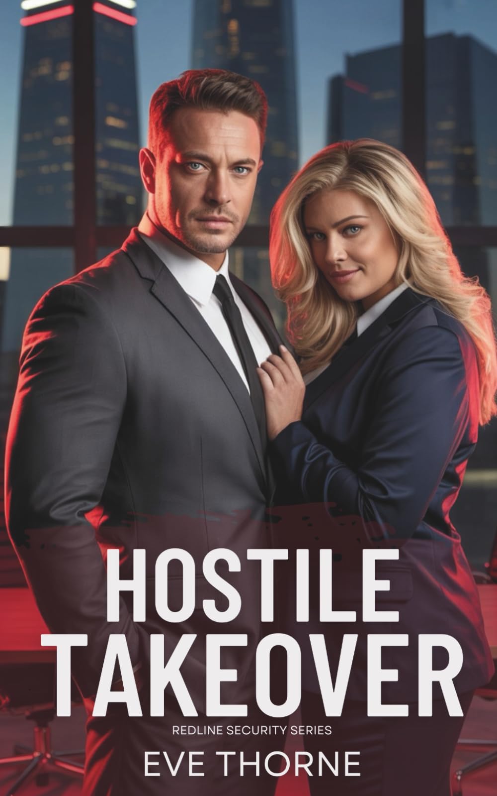 Hostile Takeover: Curvy Enemies to Lovers Billionaire Romance (Redline Security Book 2)