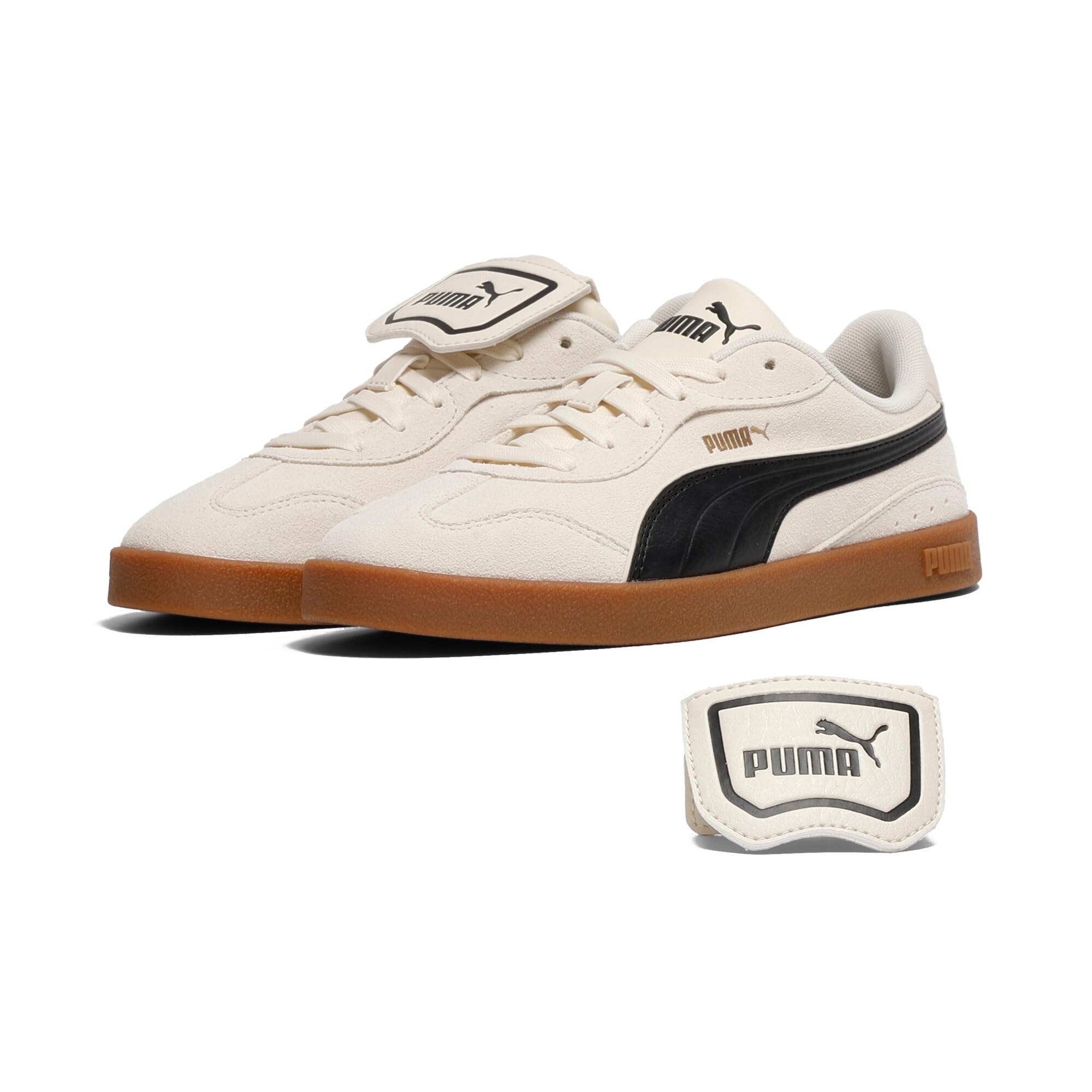 PUMA Women's Club Azura SD Sneaker, Alpine Snow Black, 3.5 UK