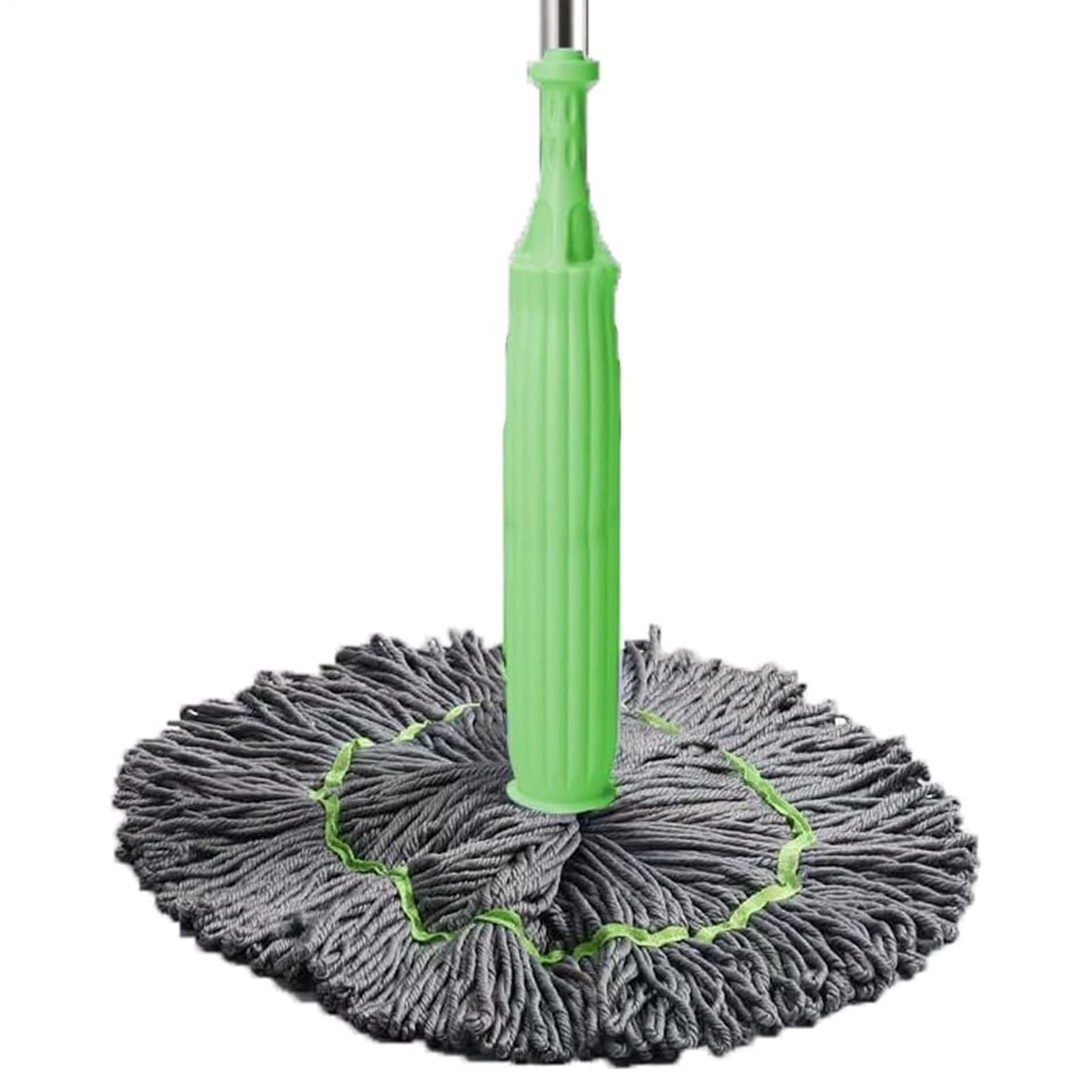 Balai Déshydratant 2 en 1, Balai À Essorage Rond pour Le Nettoyage des Murs À 360 Degrés, Vadrouille Déshydratée Nettoyante À Long Manche