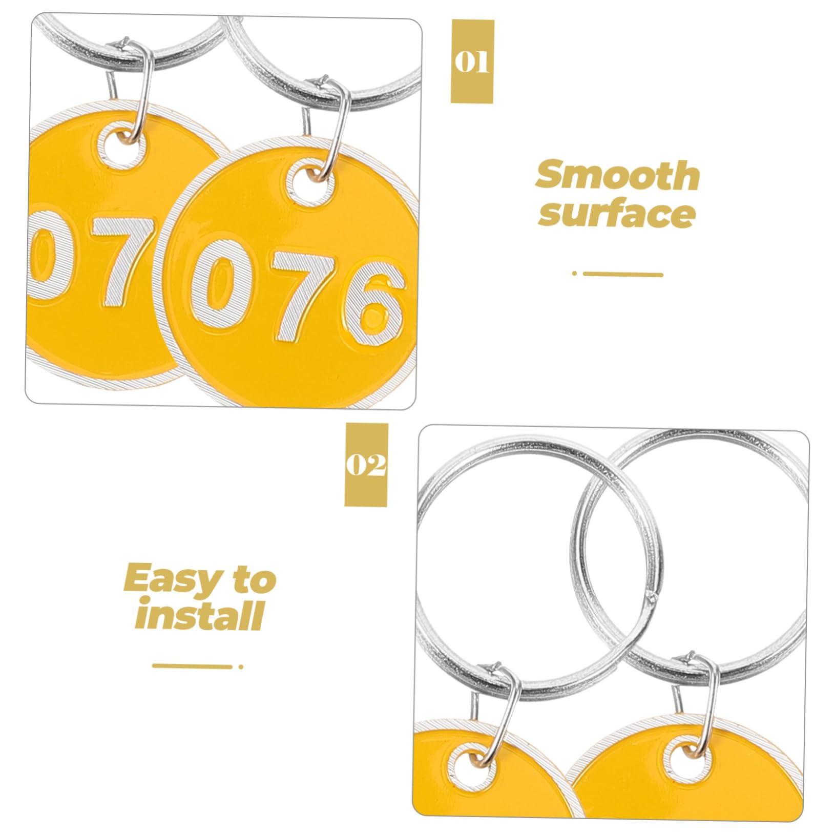 Set Di 10 Etichette Di Stoccaggio in Alluminio Targhette Metalliche Etichette Identificative Per Bagagli