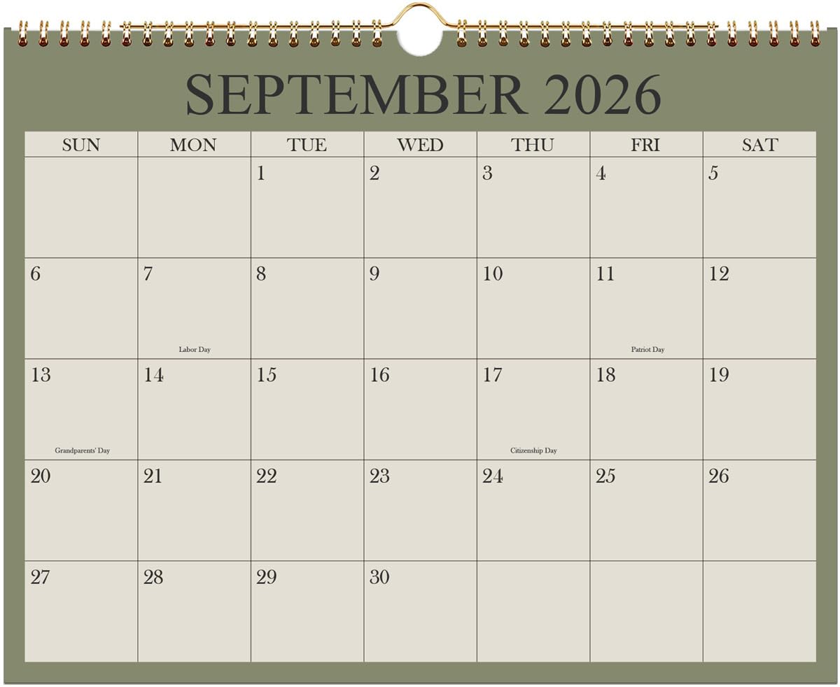 Amazon.com: calendar 2025-2026, wall calendar 2025-2026 from ...